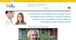 Desktop Screenshot of forskasverige.se